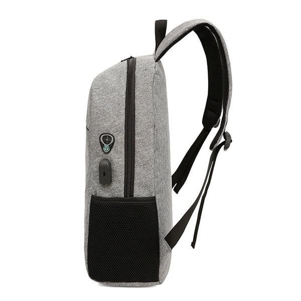 Laptop backpack with USB charging port