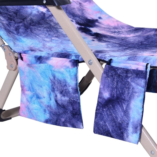 Gift Outdoor & Beach Lounge Chair Cover Towel