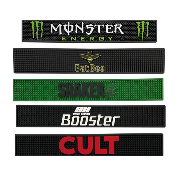 PVC/Rubber 3D Heavy-Duty Bar Mat 21''x3 1/2''