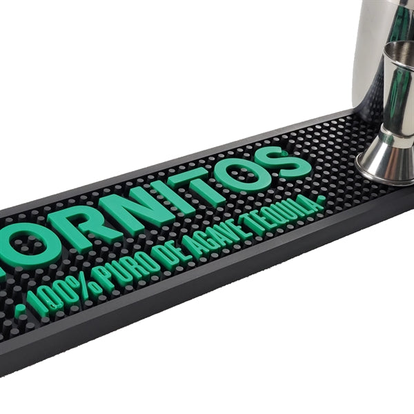 PVC/Rubber 3D Heavy-Duty Bar Mat 21''x3 1/2''