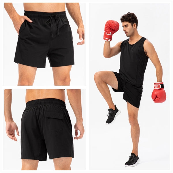 Men's Loose-Fit Workout Gym Shorts with Pockets