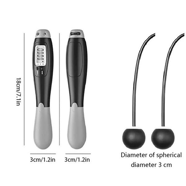 2 In 1 Electronic Skipping Rope