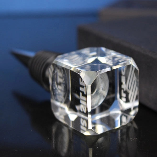 Crystal Square Wine Bottle Stopper