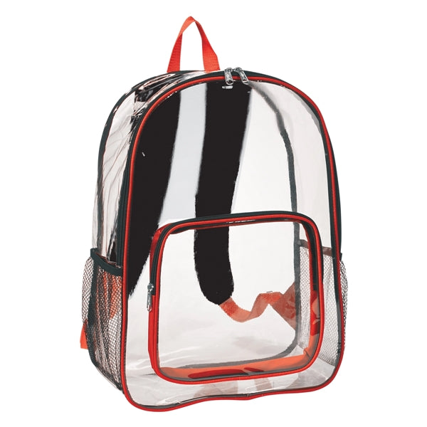 Pocket Clear Plastic Backpacks