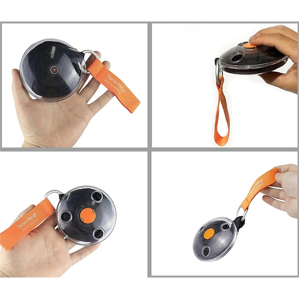 Disk Portable retractable shopping bag
