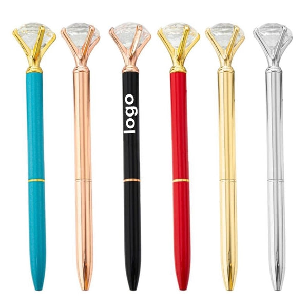 Crystal Jewel Decoration Writing Ballpoint Pen