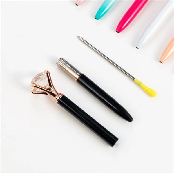 Crystal Jewel Decoration Writing Ballpoint Pen
