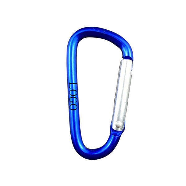 Durable Aluminum D Ring Shape Caribeaner