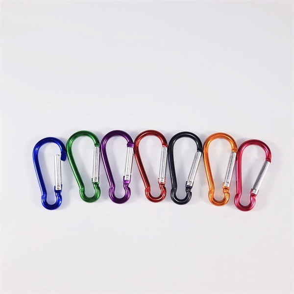 Durable Aluminum D Ring Shape Caribeaner