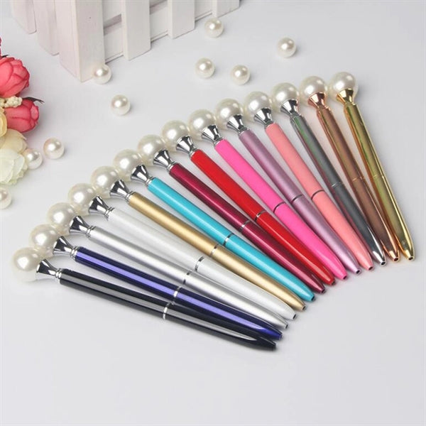 Pearl Ball Decoration Ballpoint Pen