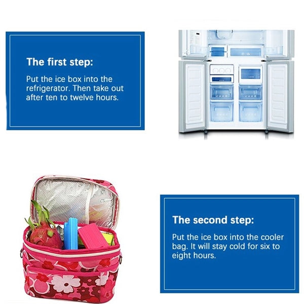 Square Ice Packs For Cooler