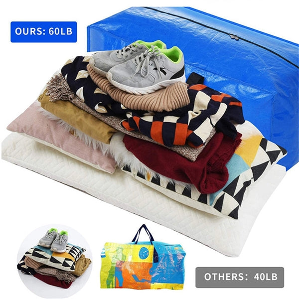 Large Moving Bags with Zippers And Carrying Handles