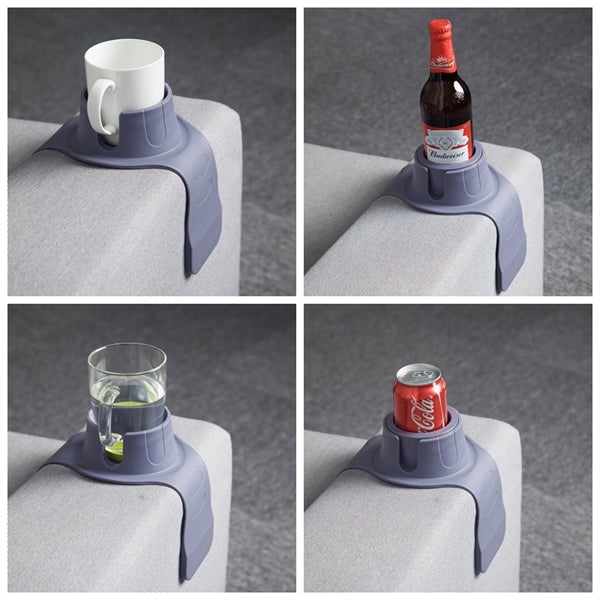 Silicone Cup Holder Tray For Sofa