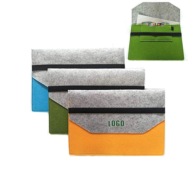 Felt Portable Holder Documents