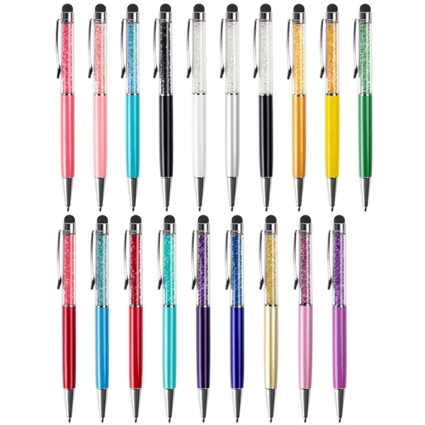 Crystal Ballpoint Touch Screen Pen