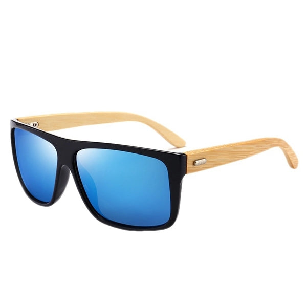 Bamboo Legs Polarized Lenses Sunglasses