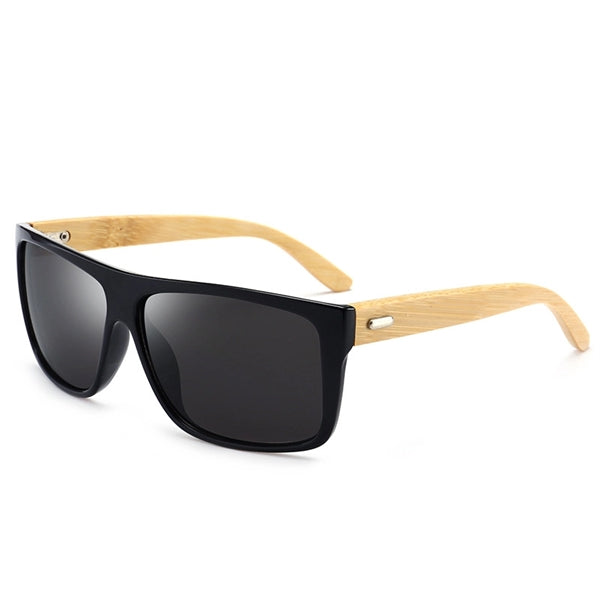 Bamboo Legs Polarized Lenses Sunglasses