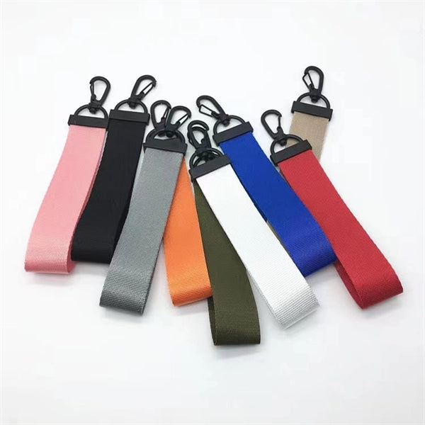 Woven Fabric Keychain
