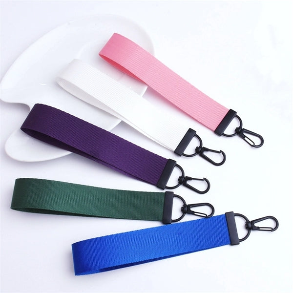 Woven Fabric Keychain