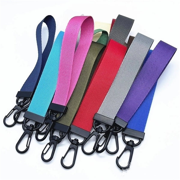 Woven Fabric Keychain