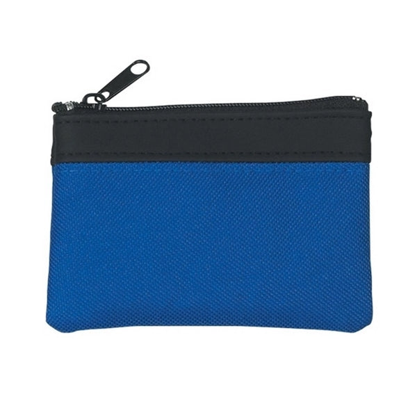 Zipper coin pouch with keychain