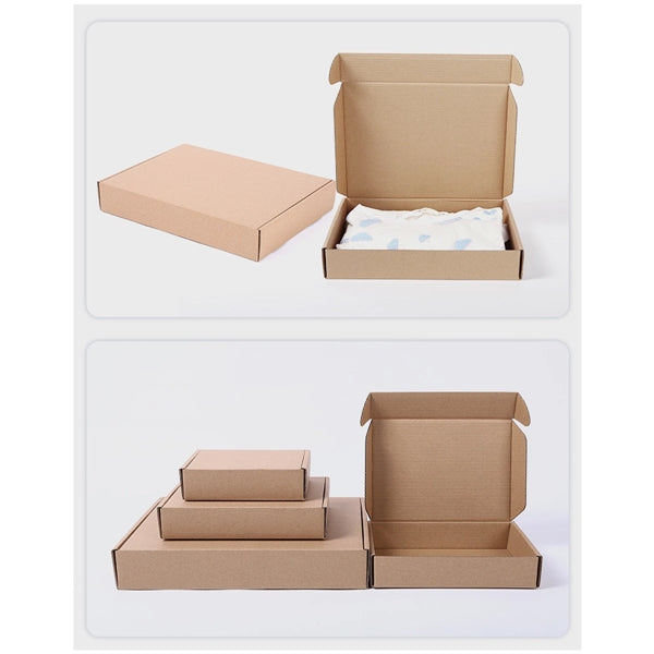 Kraft Shipping Boxes Corrugated Cardboard