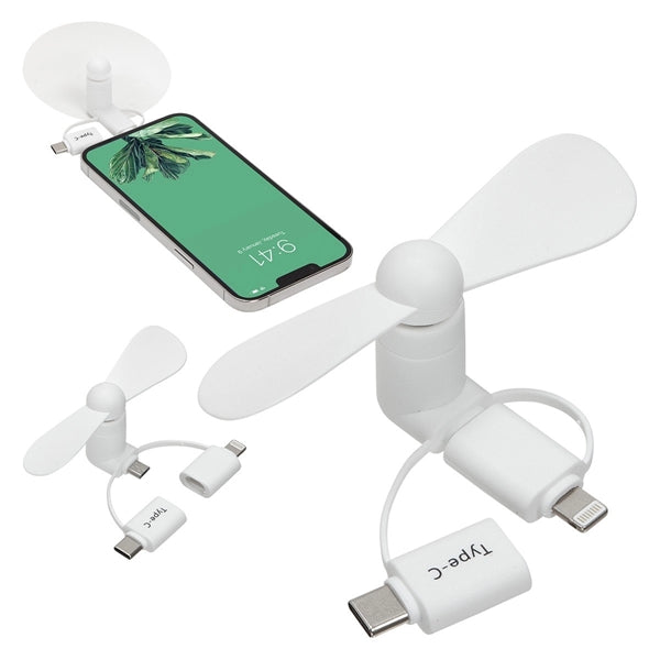 3-in-1 Mini USB Phone fan