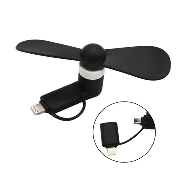 3-in-1 Mini USB Phone fan