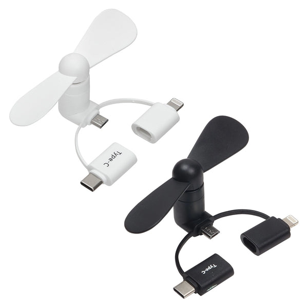 3-in-1 Mini USB Phone fan