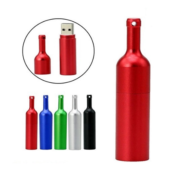 16GB Wine Bottle Shaped USB 3.0 Flash Drive