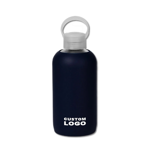 Glass Bottle with Silicone Sleeve