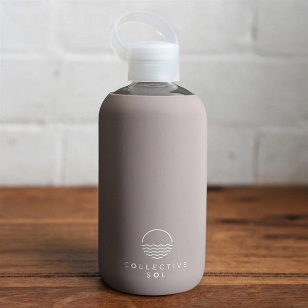 Glass Bottle with Silicone Sleeve