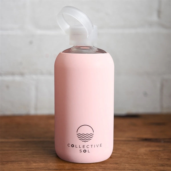 Glass Bottle with Silicone Sleeve