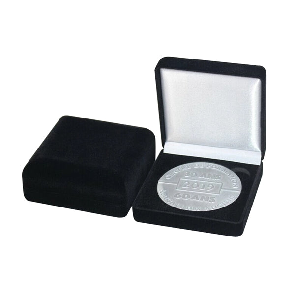 Flannel Stud Flocked Jewelry Gift Packaging Box