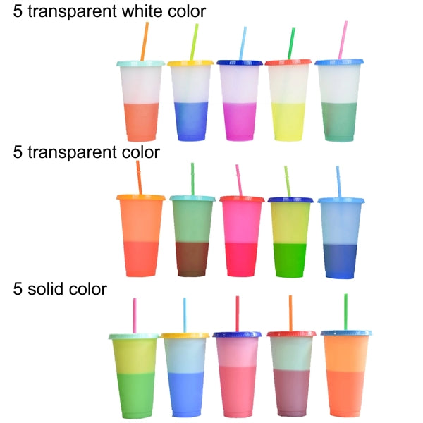 24 oz. Mood Stadium Cup with Straw and Lid