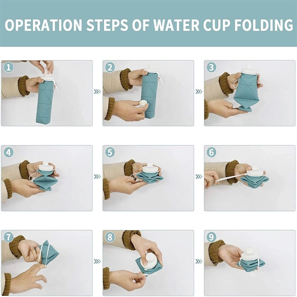 20Oz Collapsible Water Bottle
