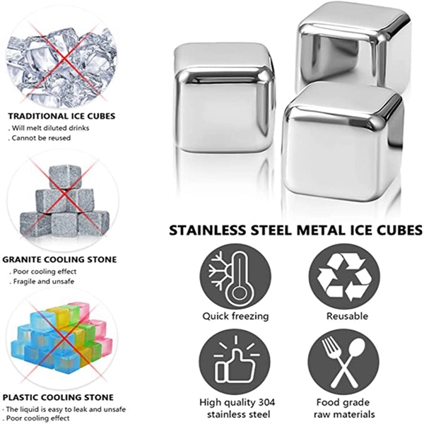 Stainless Steel Chilling Ice Cube