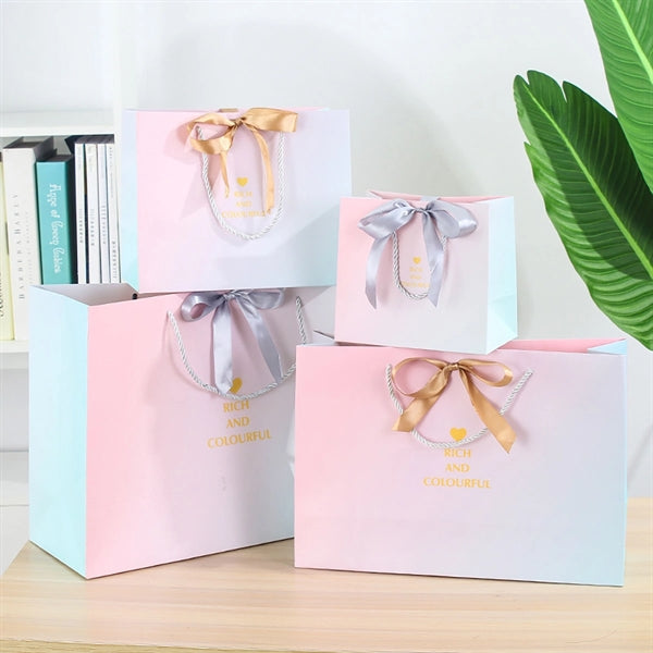 Full Color Matte Laminated Euro Tote Gift Bags