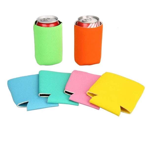 Collapsible Beer Can Cooler Holder Sleeve