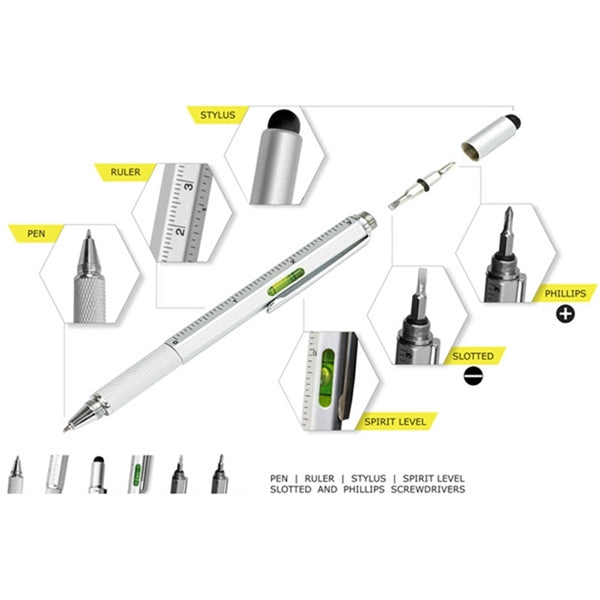 Multifunctional Metal Engineer Pen