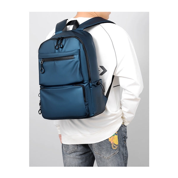 Waterproof Fabric Laptop backpack with USB charging port