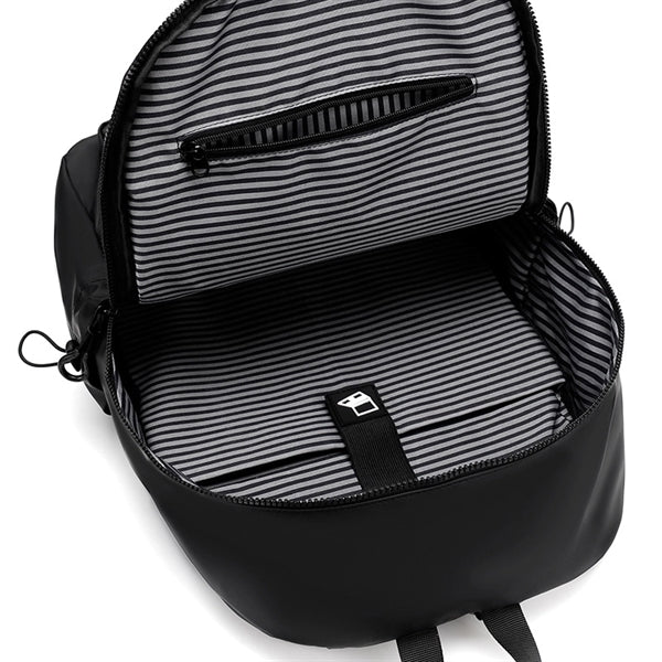 Waterproof Fabric Laptop backpack with USB charging port