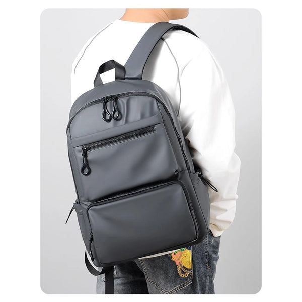 Waterproof Fabric Laptop backpack with USB charging port
