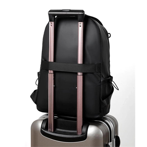 Waterproof Fabric Laptop backpack with USB charging port