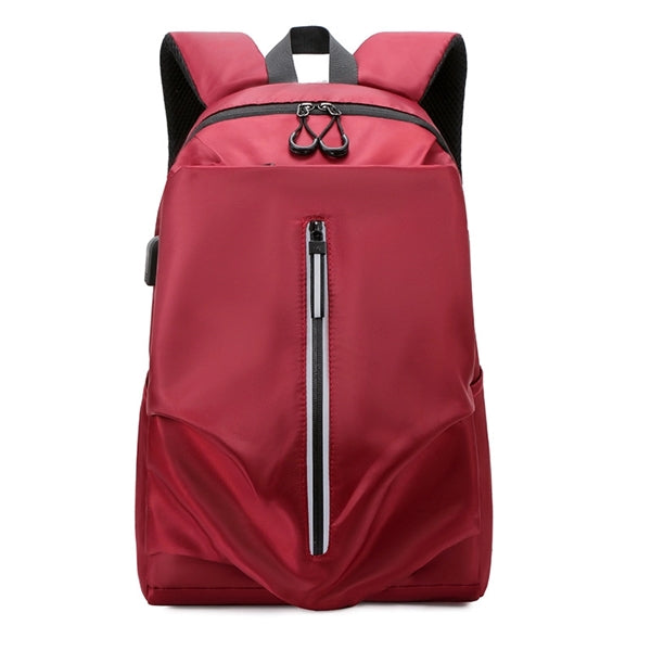 Fashion Casual backpack with USB charging port