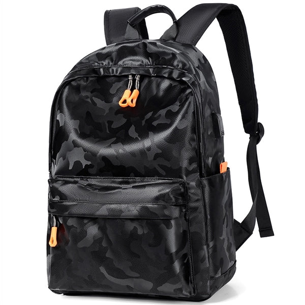Camouflage Shoulder bag with USB Charging Port