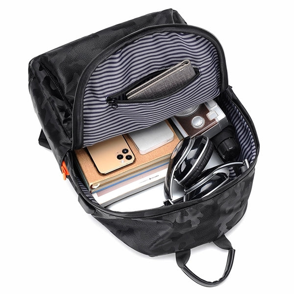 Camouflage Shoulder bag with USB Charging Port