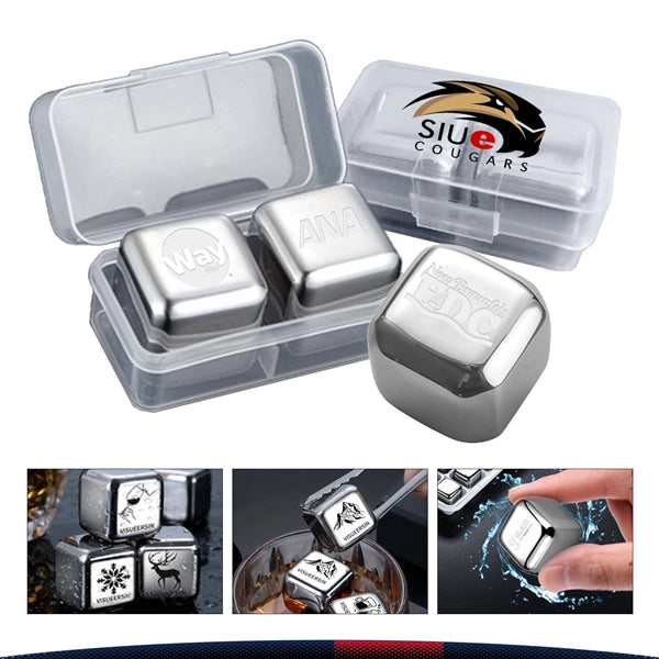Aise Stainless Steel Ice Cubes