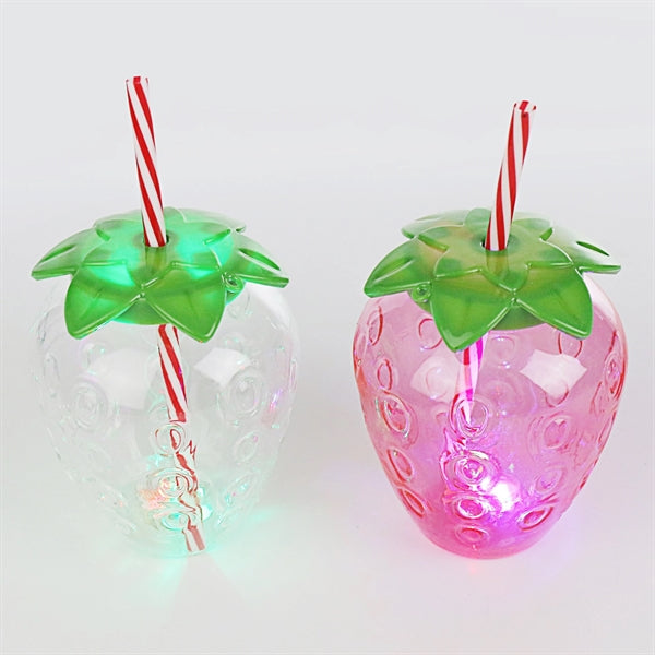 Drink Plastic Strawberry Cups