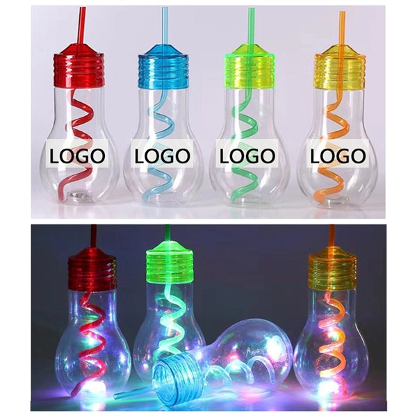 Flashing LED Light Bulb Cup